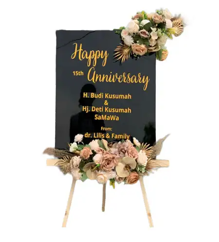 Papan Bunga Akrilik Terminal Kampung Rambutan